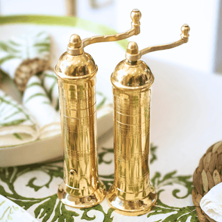 The Original Greek Pepper Mill 8" Brass
