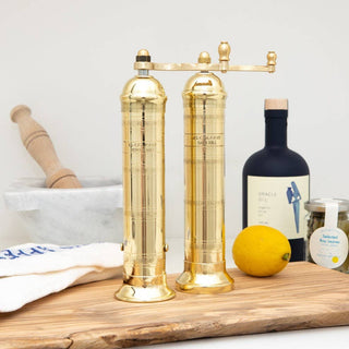 The Original Greek Pepper Mill 8" Brass
