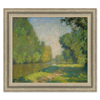 The Tow Path by Lanthrop 19.25"x17.25"