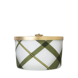 Frasier Fir Frosted Plaid Candle