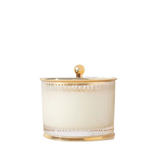 Frasier Fir Gilded Frosted Wood Grain Candle