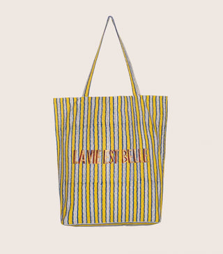 Tote Bag Mstripe La Vie est Belle