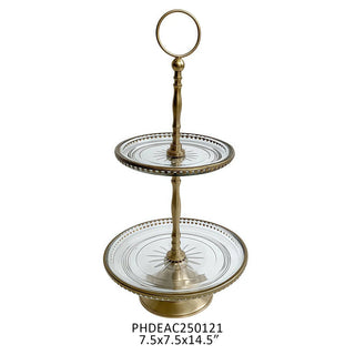 Two - Tier Petit Four Server