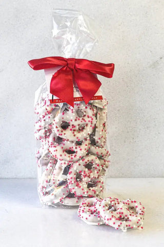 Valentine's 5oz White Chocolate Covered Mini Pretzels