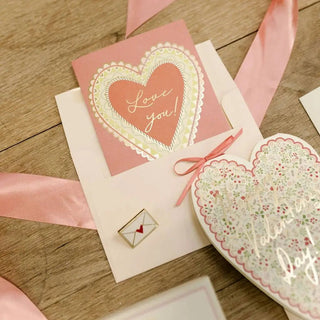 Valentine's Day Heart Greeting Card