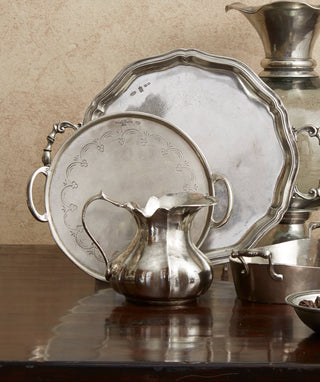 Vintage Small Scalloped Pitcher