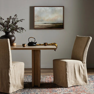 Vista Slipcovered Dining Chair-Broadway Canvas