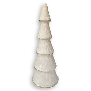 White Paper Mache Trees: Large