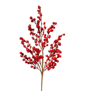 Winter Berry Mix Spray - Red 28"