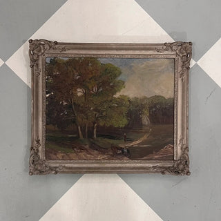 Woodland Path – Antique French Landscape