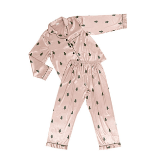 Woodland Tree Full-Length PJ Set