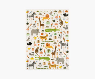 Party Animals Wrapping Sheets