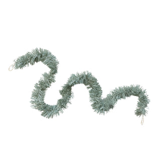 Handmade Recycled Paper Tinsel Garland in Kraft Box, Mint Color