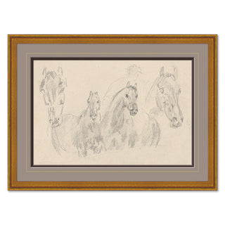 Four Horses by Sawrey Gilpin Framed Art